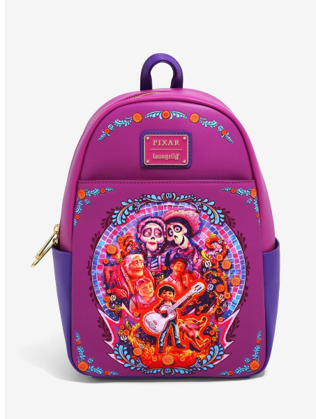 Disney Loungefly Mini Sac A Dos Coco Mural Muertos Exclu