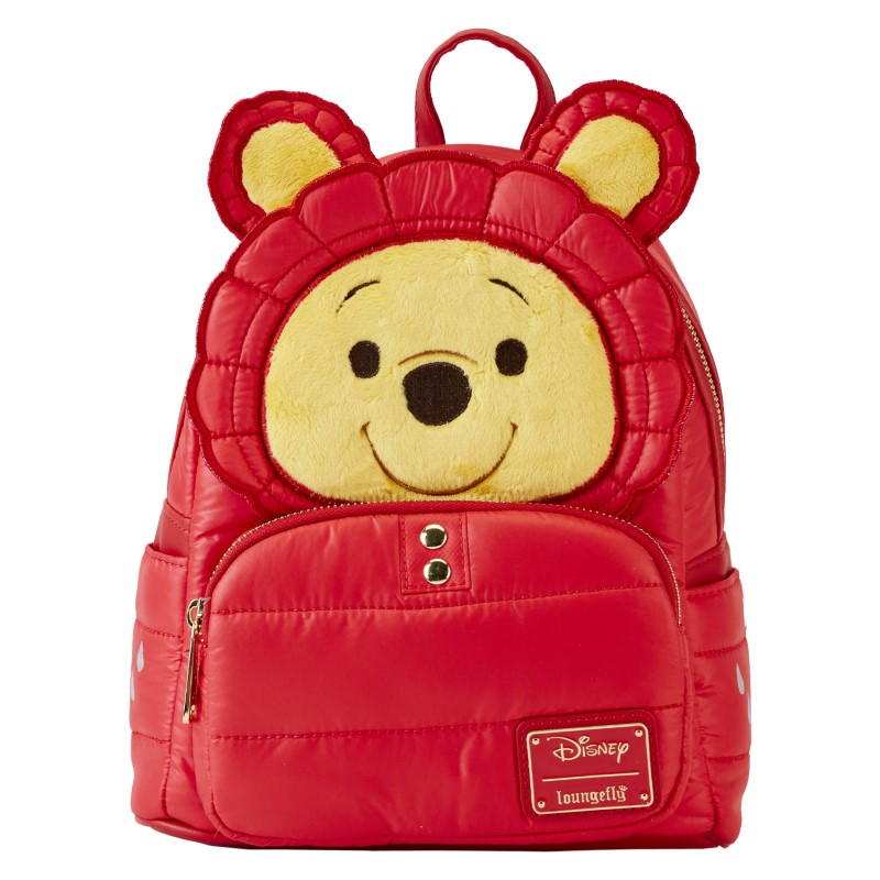 Disney Loungefly Mini Sac A Dos Winnie The Pooh Puffer Jacket Cosplay