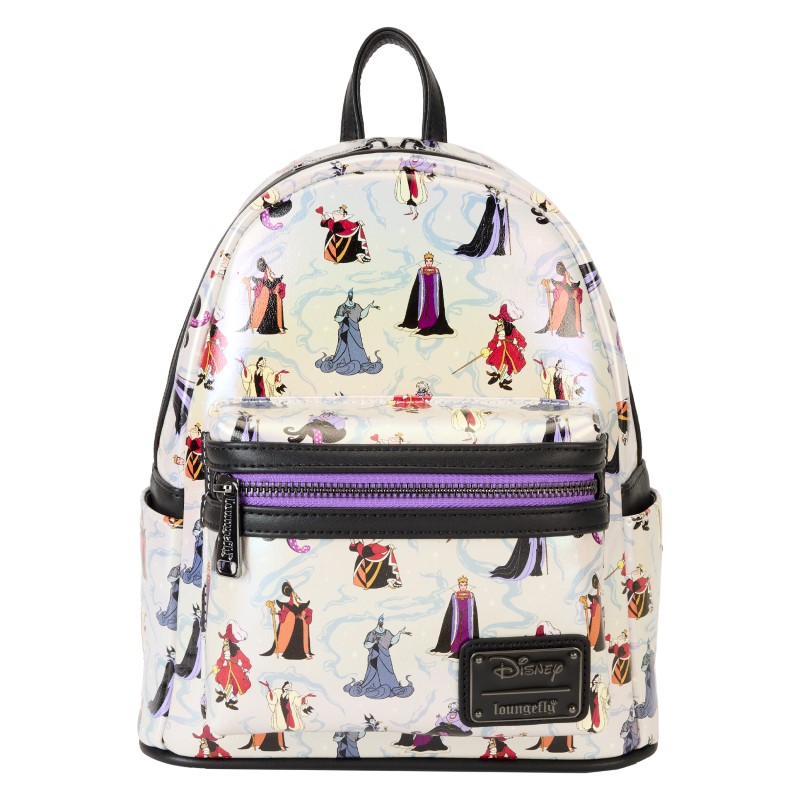 Disney Loungefly Mini Sac A Dos Villains Iridescent