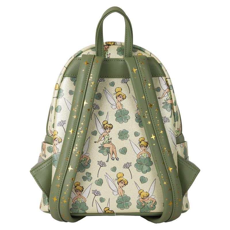 Disney Loungefly Mini Sac A Dos Tinker Bell 4-Leaf Clover