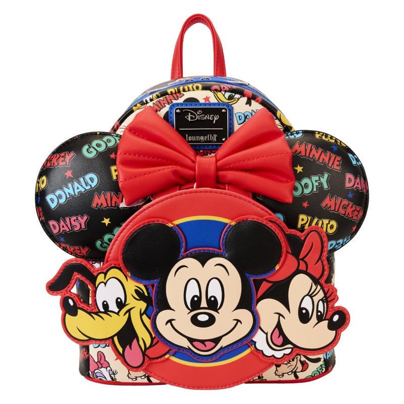 Disney Loungefly Mini Sac A Dos Mickey And Friends Combo sac + serre tete