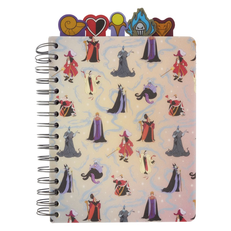 Disney Loungefly Notebook Journal Villains