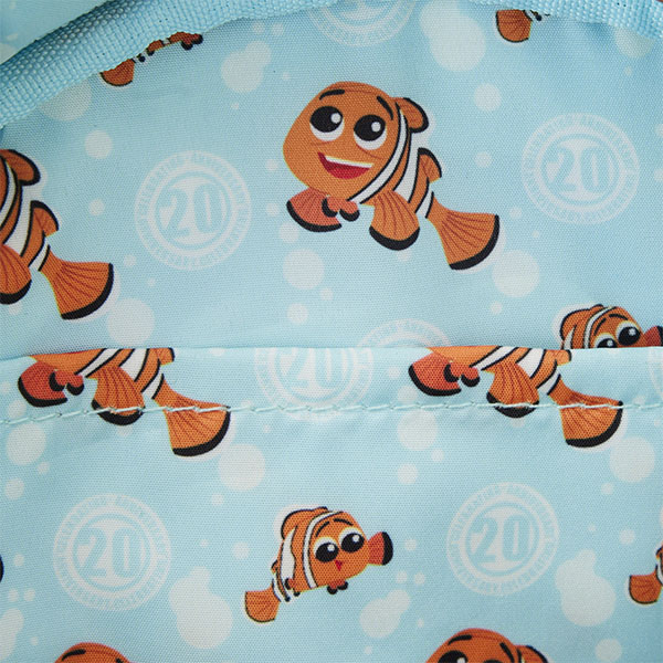 Disney Loungefly Sac A Main Finding Nemo 20Th Anniversary Bubble Pocket 