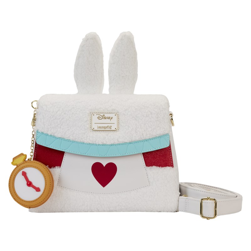 Id9 Disney Loungefly Sac A Main Alice In Wonderland White Rabbit Cosplay 9126