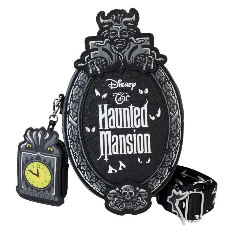 Disney Loungefly Sac A Main Haunted Mansion Plaque 