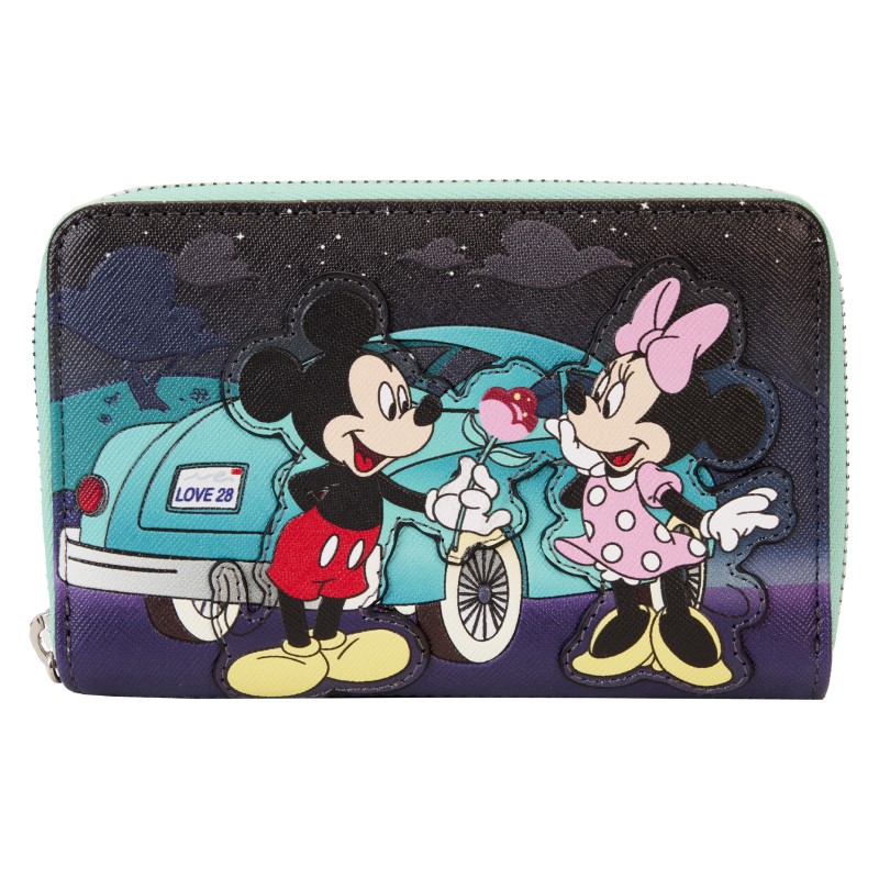 Disney Loungefly Portefeuille Mickey & Minnie Date Night Drive-In