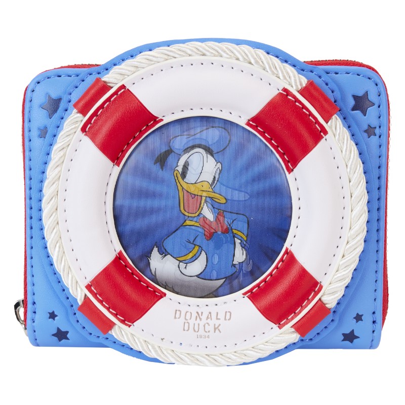 Disney Loungefly Portefeuille Donald Duck 90th Anniv 