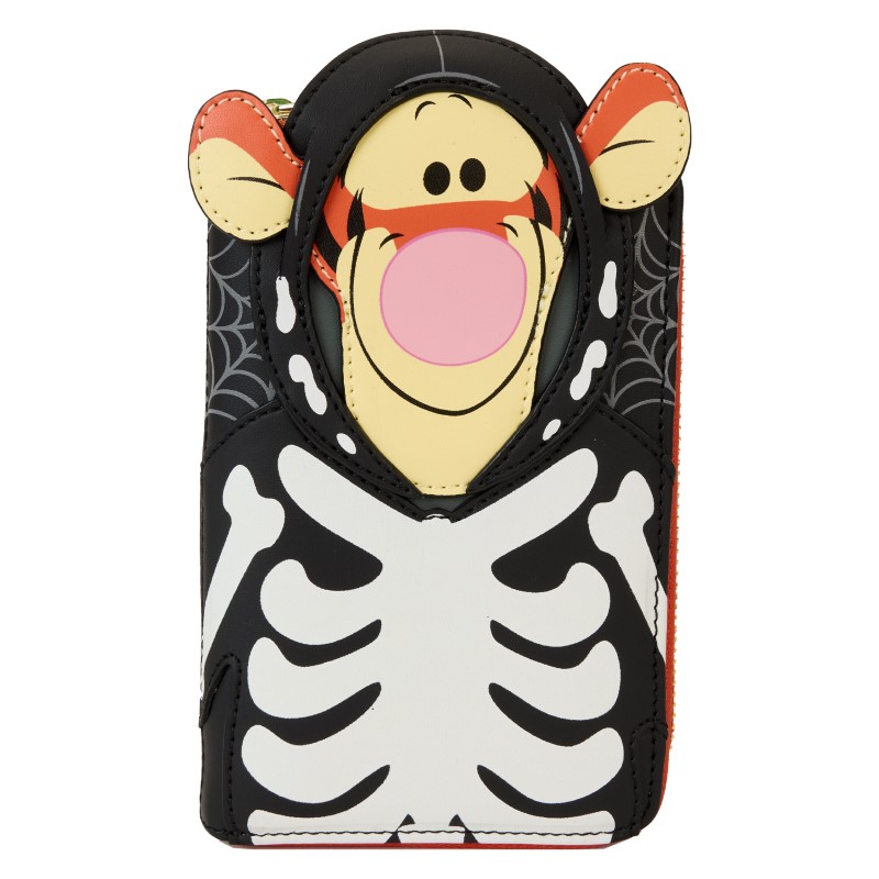 Disney Loungefly Portefeuille Winnie Skeleton Tigger Tigrou