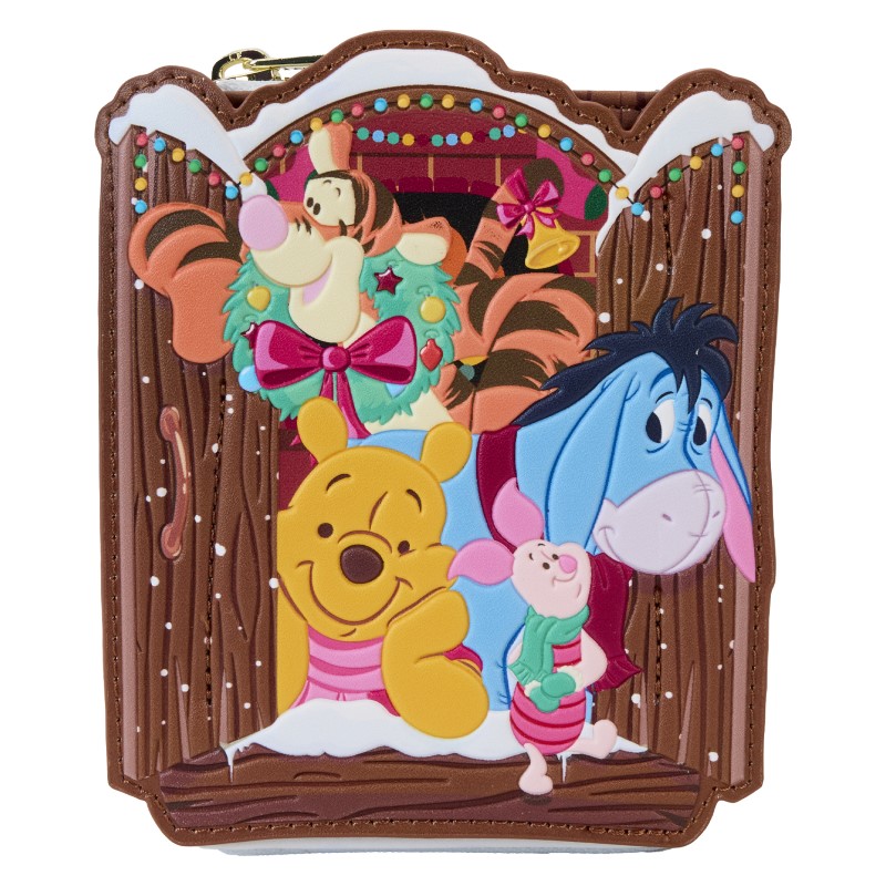 Disney Loungefly Portefeuille Wtp Holiday Scene Pooh And Friends