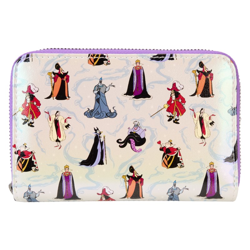 Disney Loungefly Portefeuille Villains Iridescent