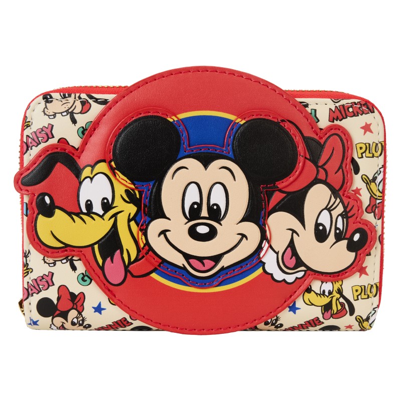  Disney Loungefly Portefeuille Mickey And Friends Classic