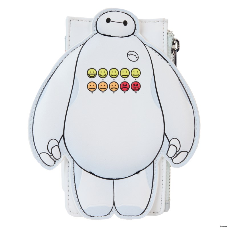 Disney Loungefly Porte Carte Big Hero 6 10Th Anniv Baymax 