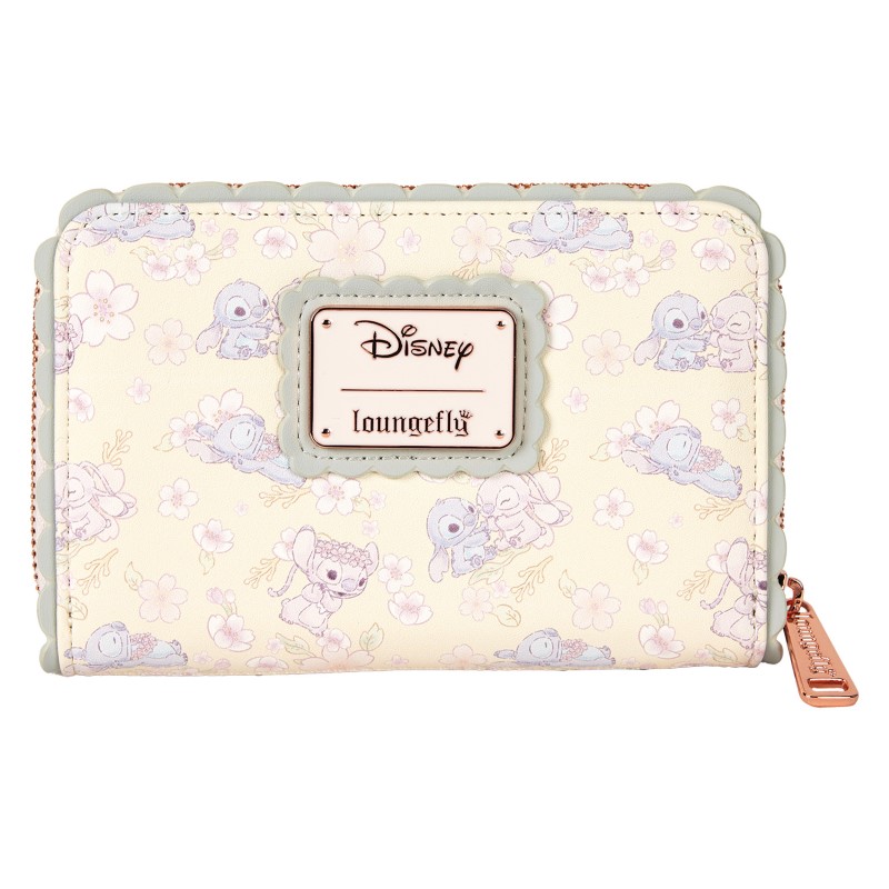 Disney Loungefly Portefeuille Cute Stitch Cherry Blossom