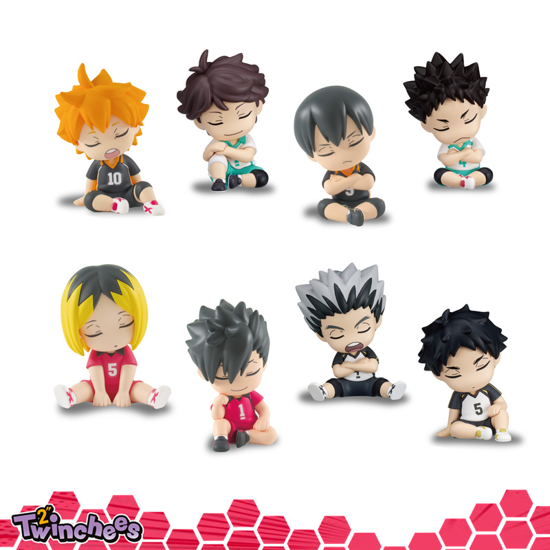 Twinchees Haikyu Lil' Sleepers Figurines - W3 Asst X24pcs