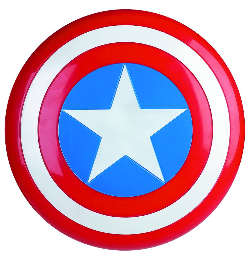 Bouclier de Captain America Avengers réplique plastique 60cm