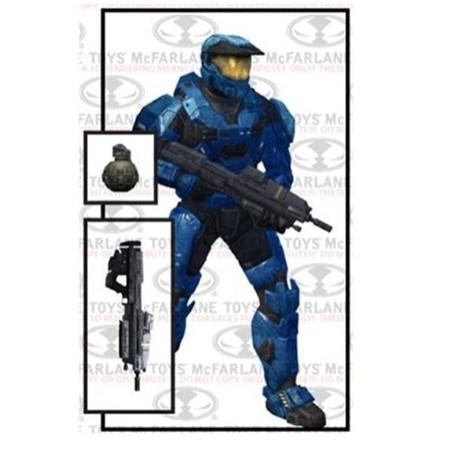 Halo Reach ser 4 Spartan Mark V action figure