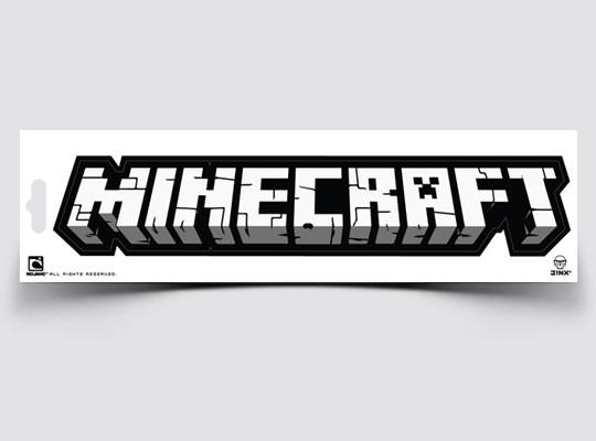 Minecraft Sticker logo