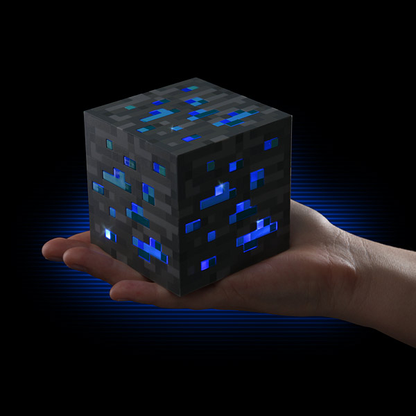 Minecraft Diamond Ore Light