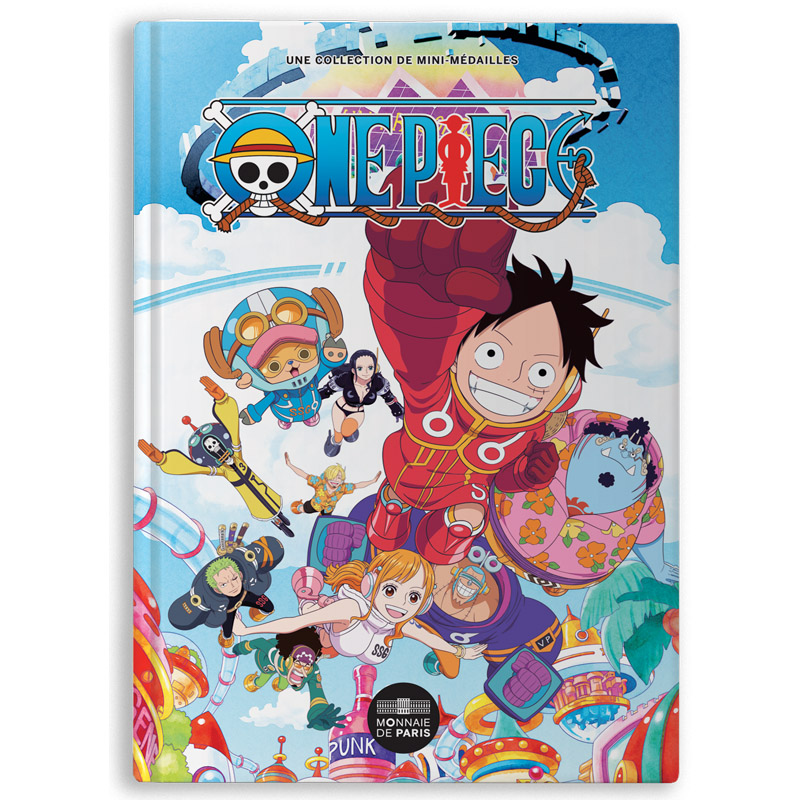 One Piece Monnaie De Paris Medaille Album Collector + 2 mini médailles