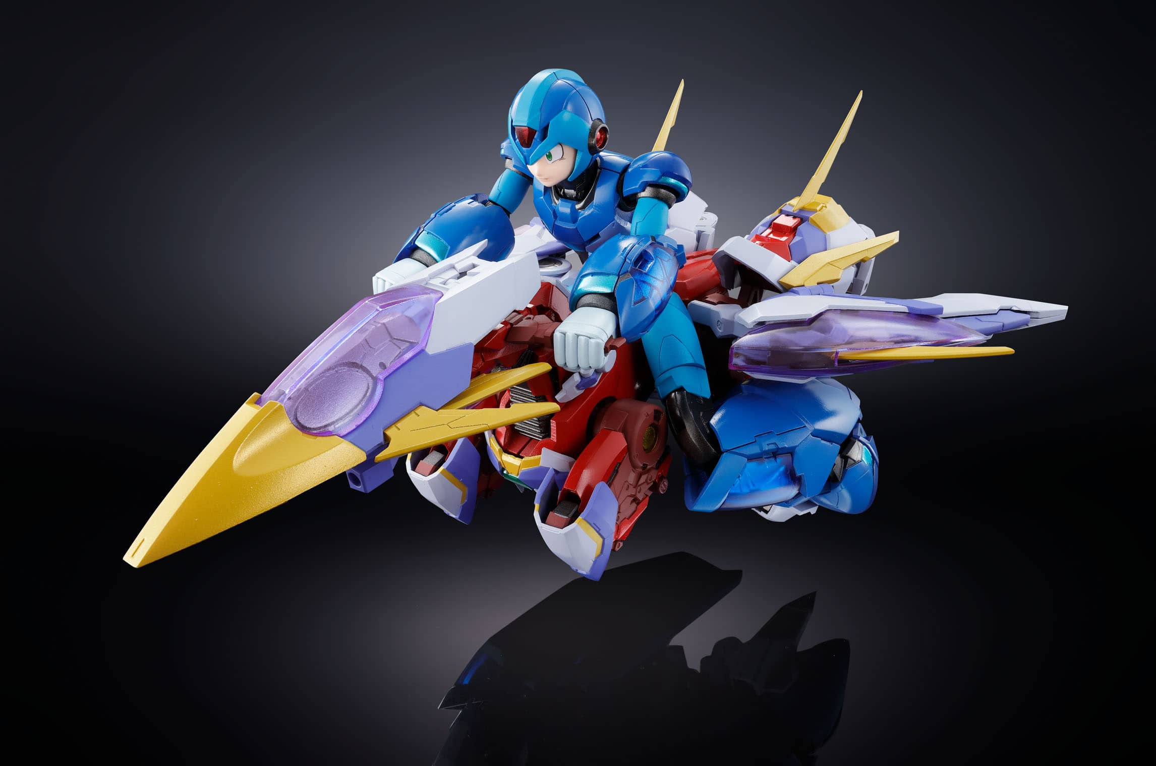 Megaman X Chogokin Megaman X Giga Armor X 14cm 