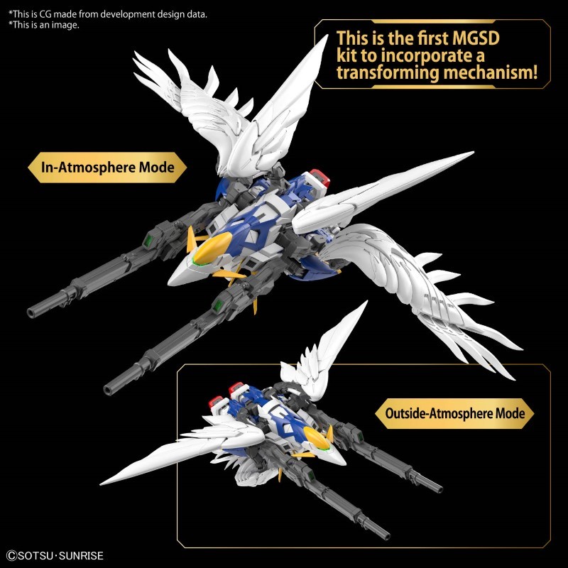 Gundam Gunpla MGSD Wing Gundam Zero Ew