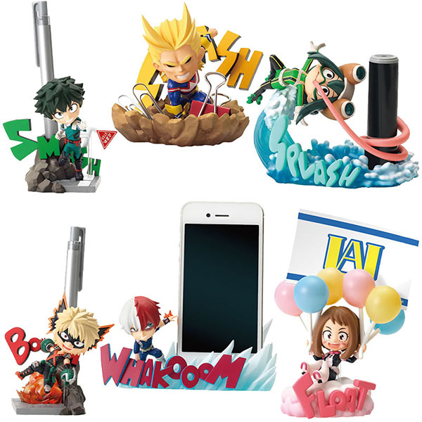 My Hero Academia Desktop Heroes Boite de 6pcs