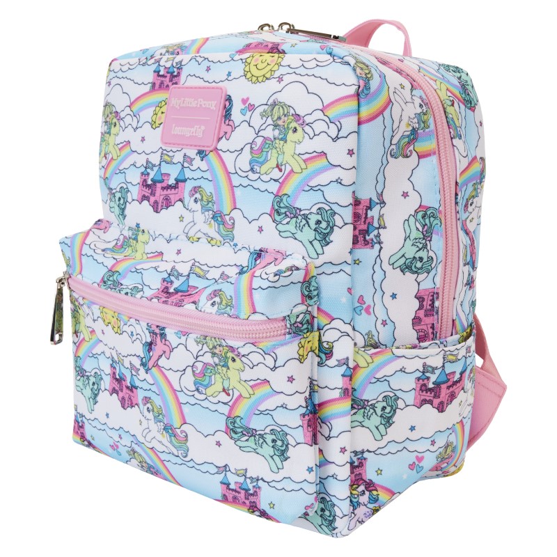 My Little Pony Loungefly Mini Sac A Dos Nylon Sky Scene