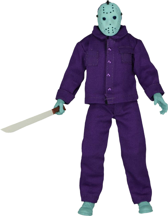 Jason Voorhees Friday 13th Videogame Retro Figure 20cm Glow in the Dark