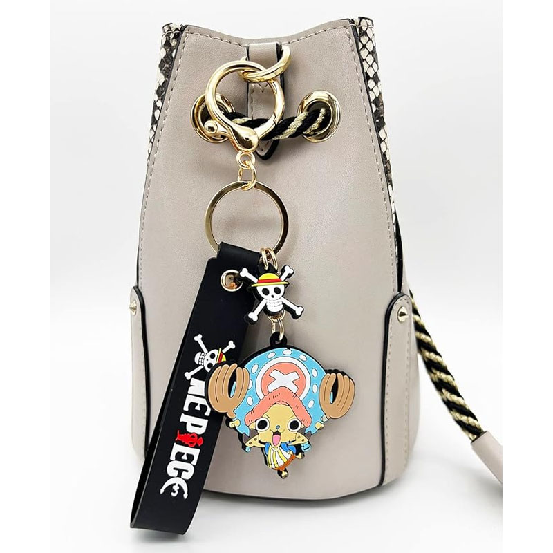 One Piece Mystery Box Map Keychain Gomme Asst 10pcs