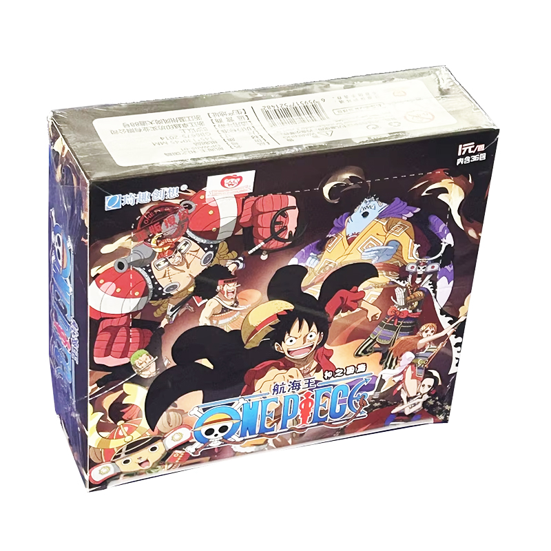 One Piece Wanokuni Boite 30 Boosters 4 Cartes