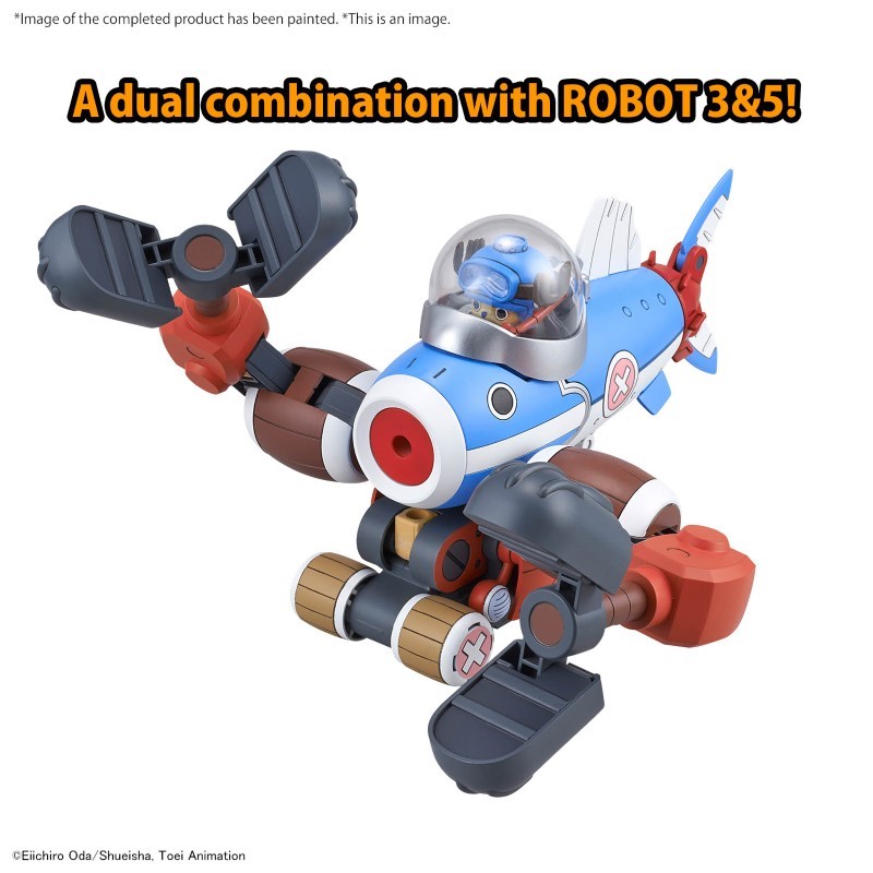 One Piece Chopper Robot 3&5 Chopper Submarine & Chopper Crane