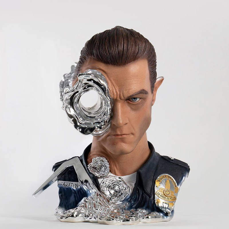 Terminator 2 Buste T-1000 Painted Regular