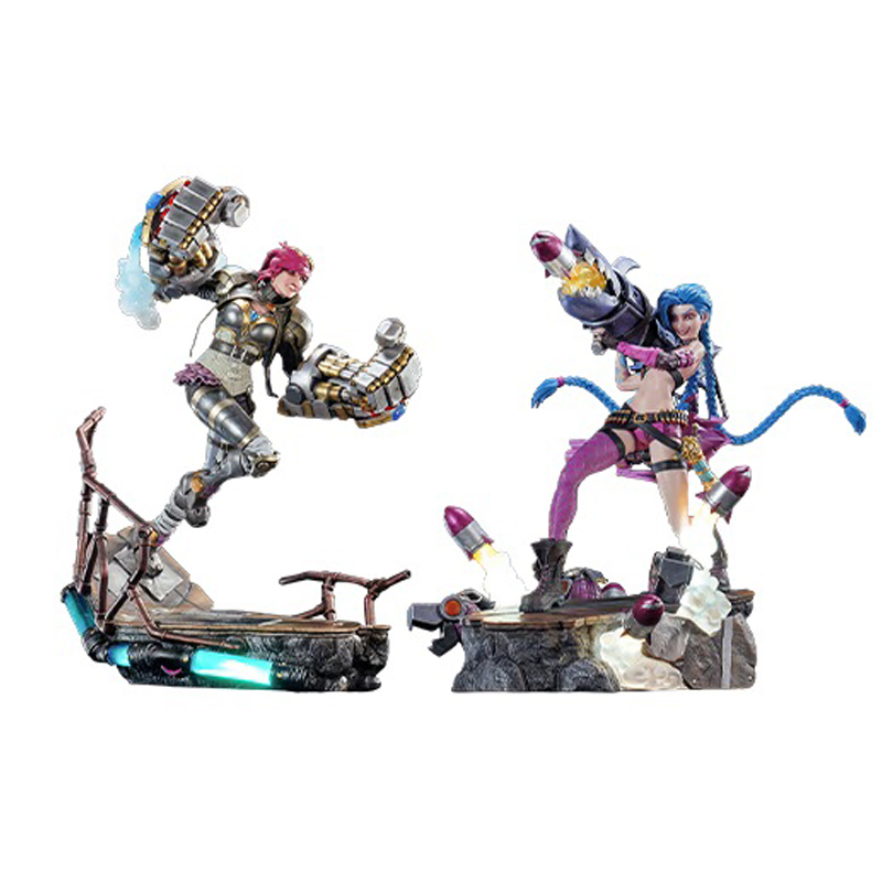 League Of Legends Statue 1/6 Jinx & Vi Bundle