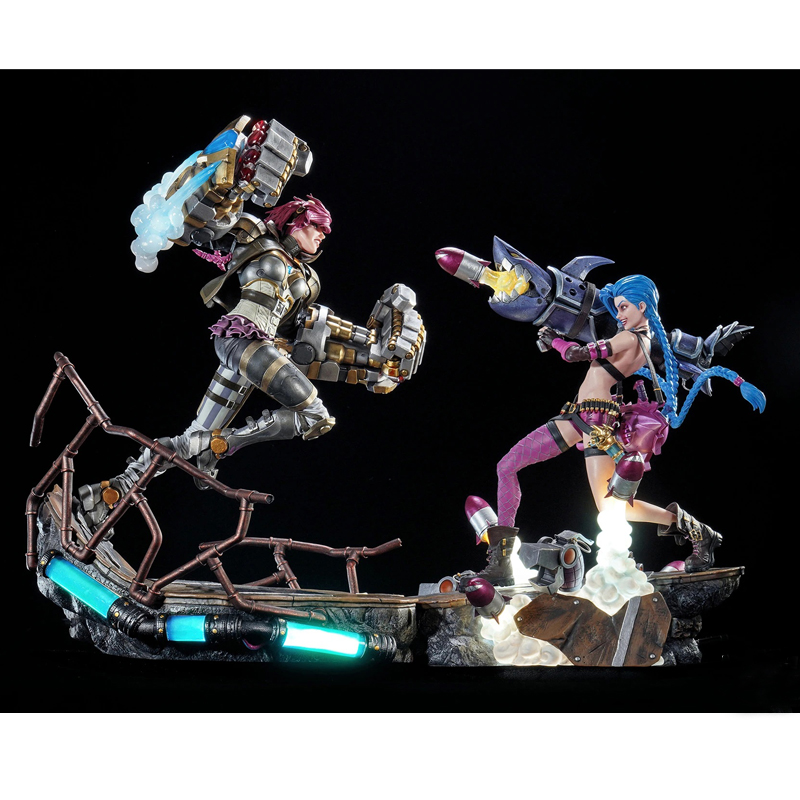 League Of Legends Statue 1/6 Jinx & Vi Bundle