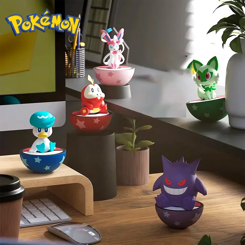 Pokemon Wobbling Figure Boite De 6pcs