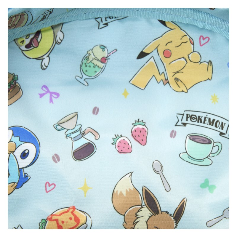 Pokemon Loungefly Sac A Dos Triple Poche Pokemon Cafe