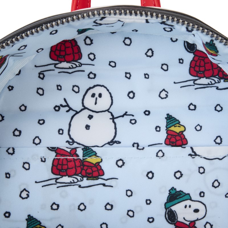 Snoopy Peanuts Loungefly Mini Sac A Dos Holiday Collection