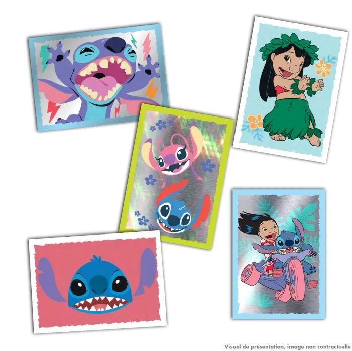 Disney Stitch boite de 36 pochettes 180 Stickers 