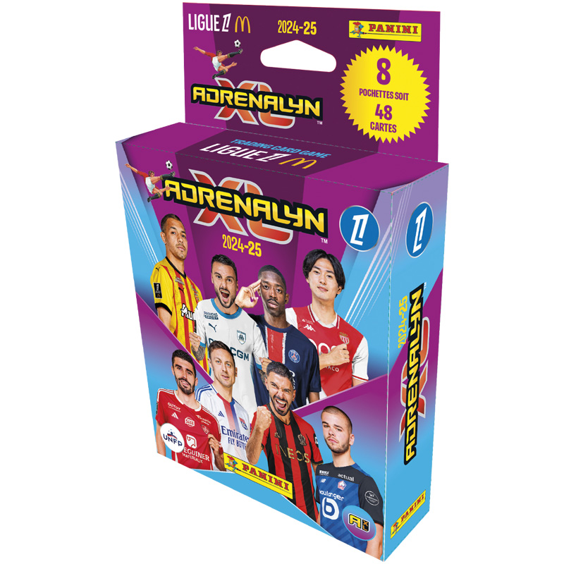 Foot Panini Adrenalyn Ligue 1 Mcdo 24-25 Super Pack 8 Booster