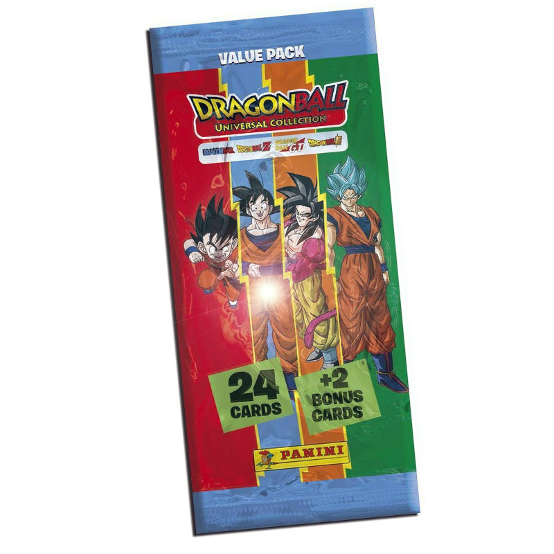 Panini DBZ Dragon Ball Super 3 Trading Cards Fat Pack 24 Cartes + 2 Bonus