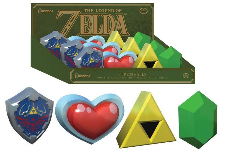 Zelda Legend Of Zelda Stress Balls Display 12pcs