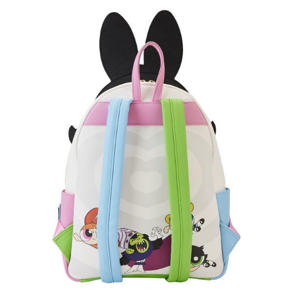 Super Nanas Loungefly Sac A Dos Power Puff Girls Triple Pocket 