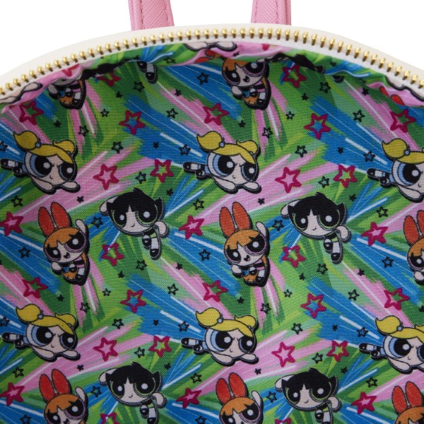 Super Nanas Loungefly Sac A Dos Power Puff Girls Triple Pocket 