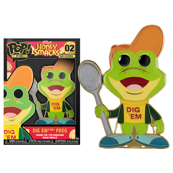 Kellogg's Pop Pin Honey Smacks Dig Em'Frog