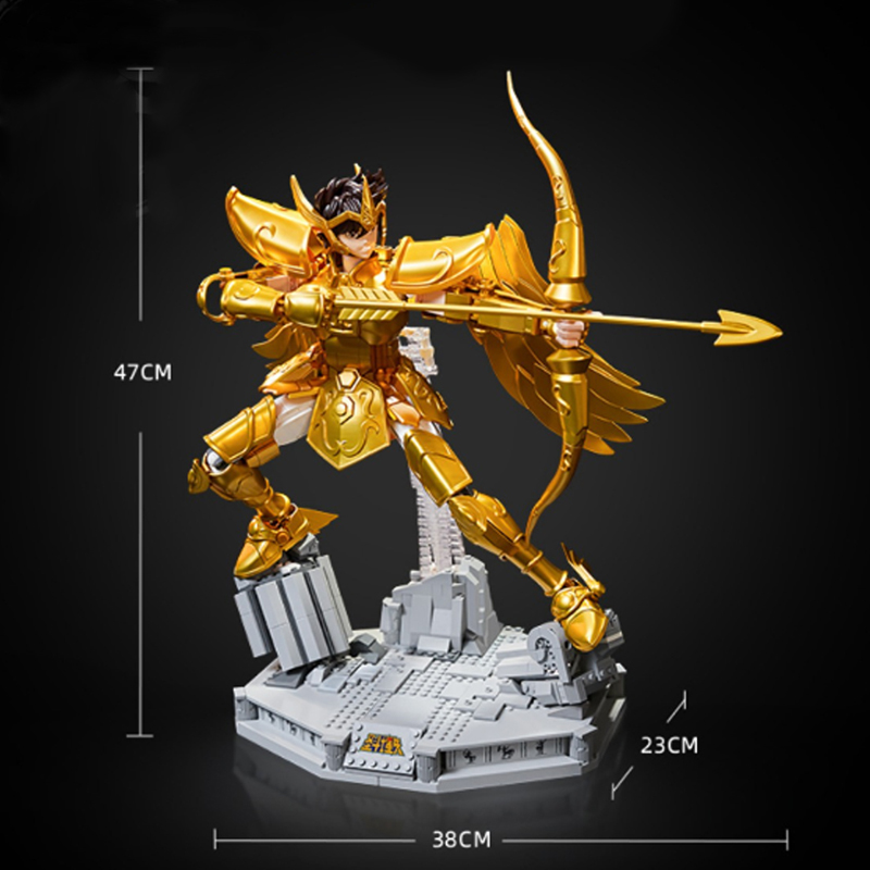 Saint Seiya Pantasy Sagittarius The Gold Archer 47cm Set A Construire