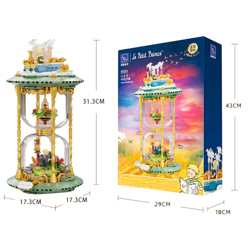 Le Petit Prince Pantasy The Hourglass 31cm Set A Construire