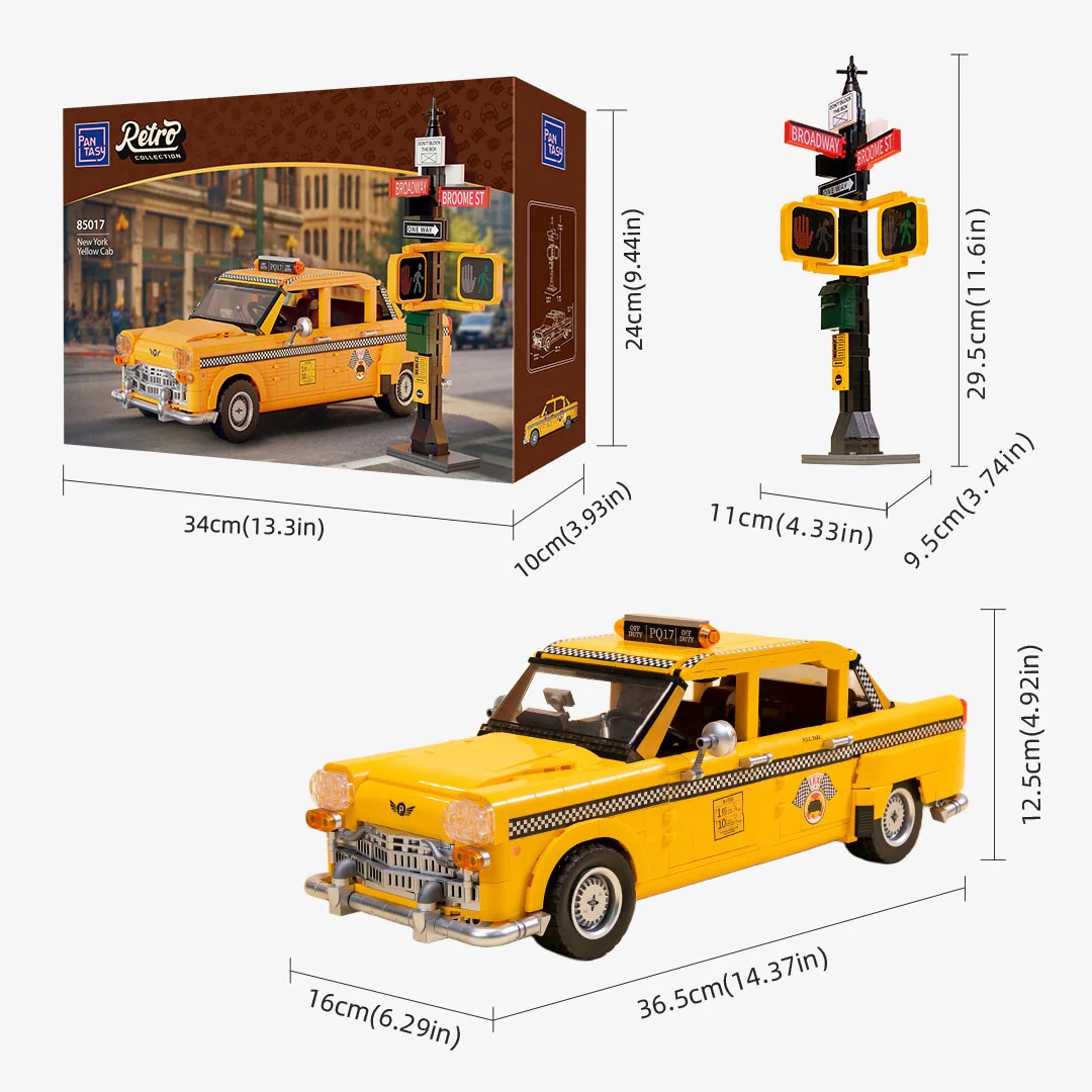 Joyside Series Pantasy New York Yellow Cab 16cm