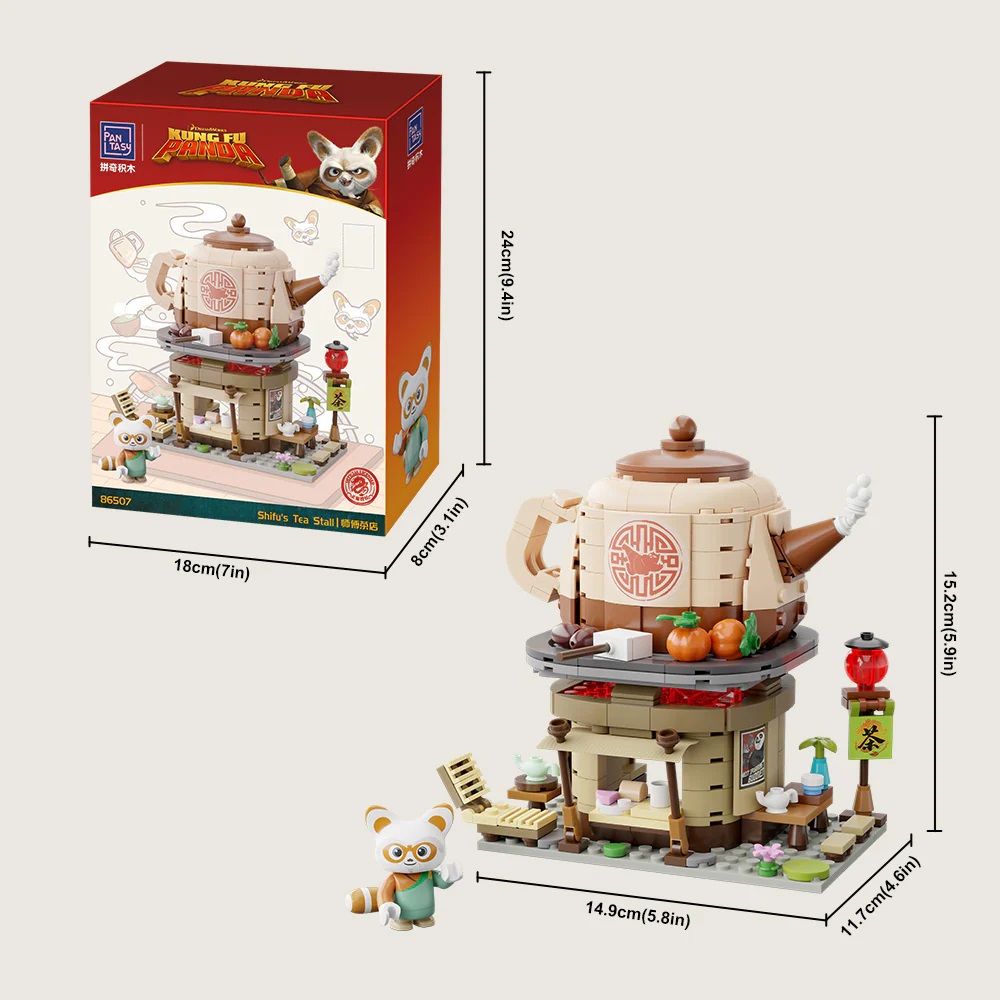 Kung Fu Panda Pantasy Shifu’s Tea House 15cm