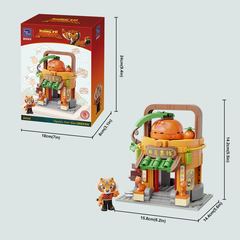 Kung Fu Panda Pantasy Tigress Fruit Shop 15cm