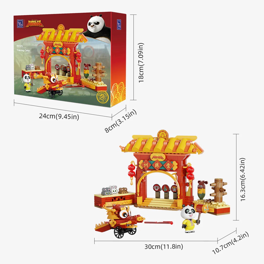 Kung Fu Panda Adventure Park Pantasy Training Camp 30cm